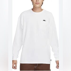 Nike Sportswear Premium Essential Size Small  Men's Pocket White